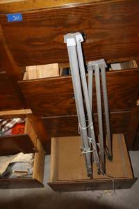 lot 369 image: Misc. crafts and tripods