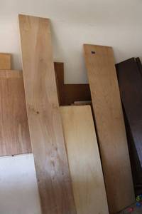 lot 456 image: Wood boards and  pieces