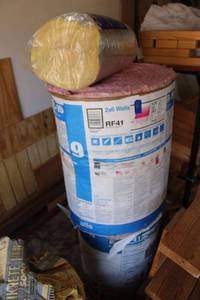 lot 461 image: Insulation rolls R-19 and Duct insulation