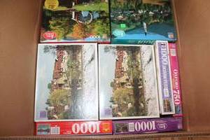 lot 491 image: Jigsaw puzzles