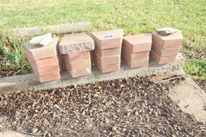 lot 595 image: Landscape bricks