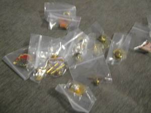 lot 126 image: shirt pins