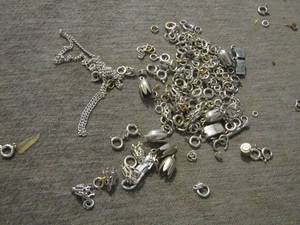lot 145 image: charm bracelet pieces