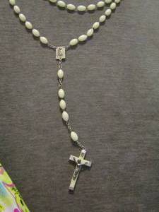 lot 92 image: ROSARY - ITALY  PLASTIC BEADS