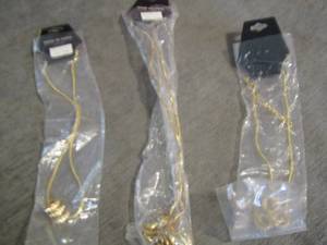 lot 151 image: gold necklaces