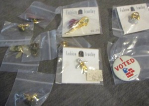 lot 101 image: VARIOUS LAPEL PINS
