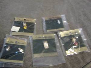 lot 71 image: cubic zirconia earrings and necklaces pendants