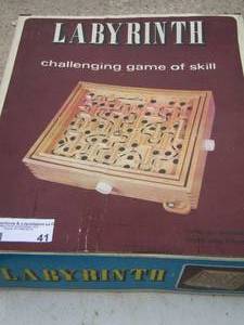 lot 41 image: LABYRINTH Game
