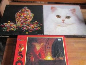 lot 116 image: PUZZLES   qty 3