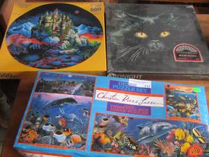 lot 117 image: PUZZLES   qty 3