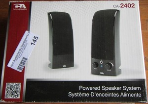 lot 145 image: Powered speaker system