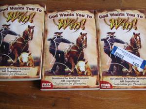 lot 146 image: God wants you to win books qty 3