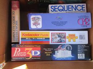 lot 192 image: puzzle and games lot