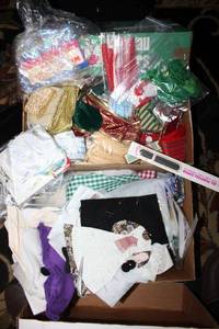 lot 147 image: Sewing Crafts and ribbons