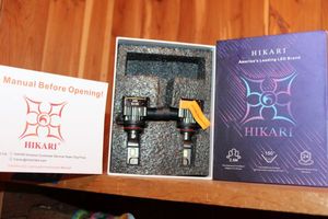lot 83 image: Hikari LED car light bulbs V55-9012