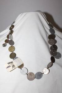 lot 175 image: Jewelry foreign coin necklace