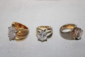 lot 176 image: Jewelry statement rings