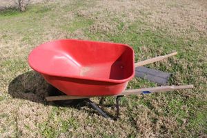 lot 270 image: Red wheelbarrow