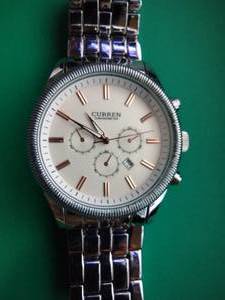 lot 374 image: Jewelry Curren Chronometer Mens watch