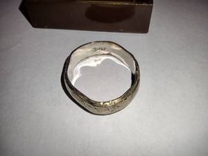 lot 376 image: Mens Ring Marked TB 14k P ( Aprx .21 oz)
