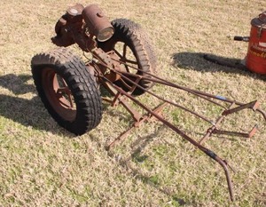 lot 397 image: Vintage plow as shown