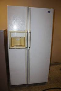 lot 439 image: GE Profile Refrigerator Freezer PICKUP AT GRAND PRAIRIE LOCATION