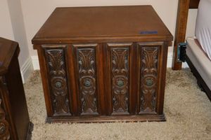 lot 460 image: Square side table
