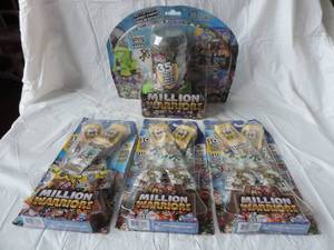 lot 33 image: million warriors set and 3 refill sets all unopened
