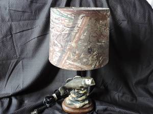 lot 46 image: fish lamp