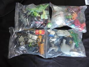 lot 61 image: 4 mixed bags of toys see picturers