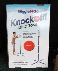 lot 156 image: Knock Off Disc Toss new unopen