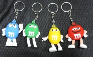 lot 179 image: M&M keychain figures set of 4