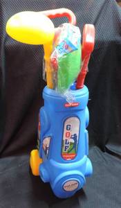 lot 188 image: Toddled Golf set toy
