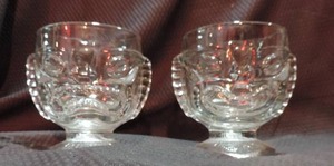 lot 208 image: 2 Tiki Glasses