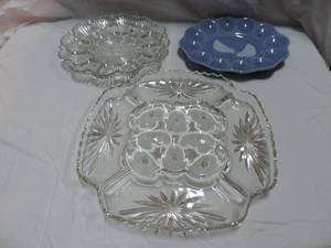 lot 251 image: egg plates lot