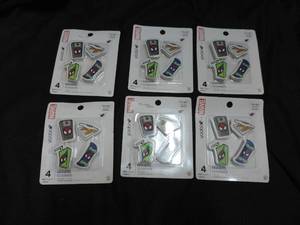 lot 285 image: set of 6 Marvel erasers