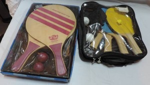 lot 299 image: 2 sets of paddle ball games