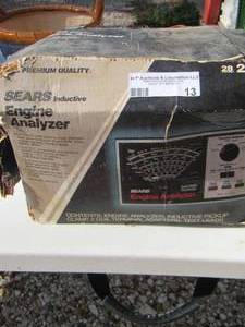 lot 13 image: SEARS ENGINE ANALYZER IN BOX