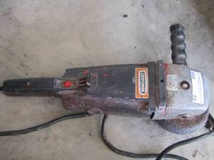 lot 59 image: craftsman commercial grinder sander
