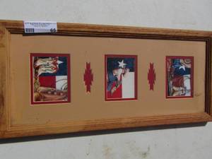 lot 65 image: TEXAS WESTERN ART  22X10