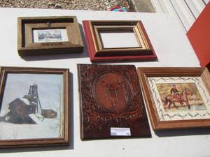 lot 70 image: various Texas western art