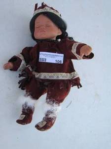 lot 106 image: Indian Doll