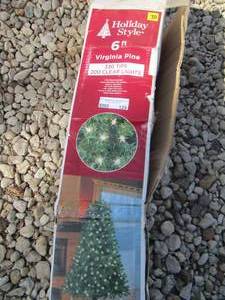 lot 129 image: 6ft tree in original box