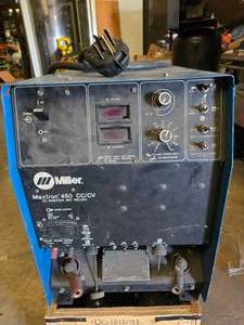 lot 8 image: Miller Maxtron 450 Arc Welder