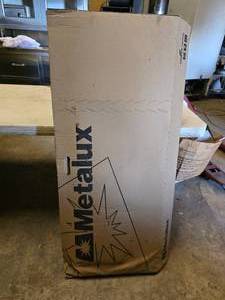 lot 81 image: Metalux Grid Ceiling Light Box
