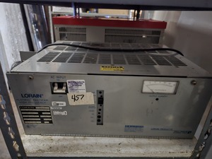 lot 119 image: Lorain Flotrol Rectifier High Frequency Power Supply A20F50