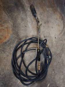 lot 148 image: Magnum Propane Burner Torch w Approx 20 Hose