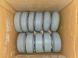 lot 237 image: Box of Misc Heavy Duty 6 Casters. 12 Casters Total
