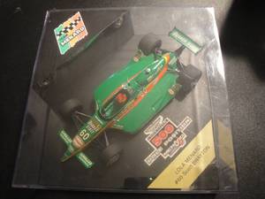 lot 21 image: Collectible Team Menard, 1995 Indianapolis 500 Pole Position #60, Scott Brayton Die Cast Car in Plastic Display Case