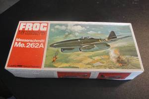 lot 95 image: FROG 172 Scale Plastic International Assembly Kit, Messerschmitt Me.262A